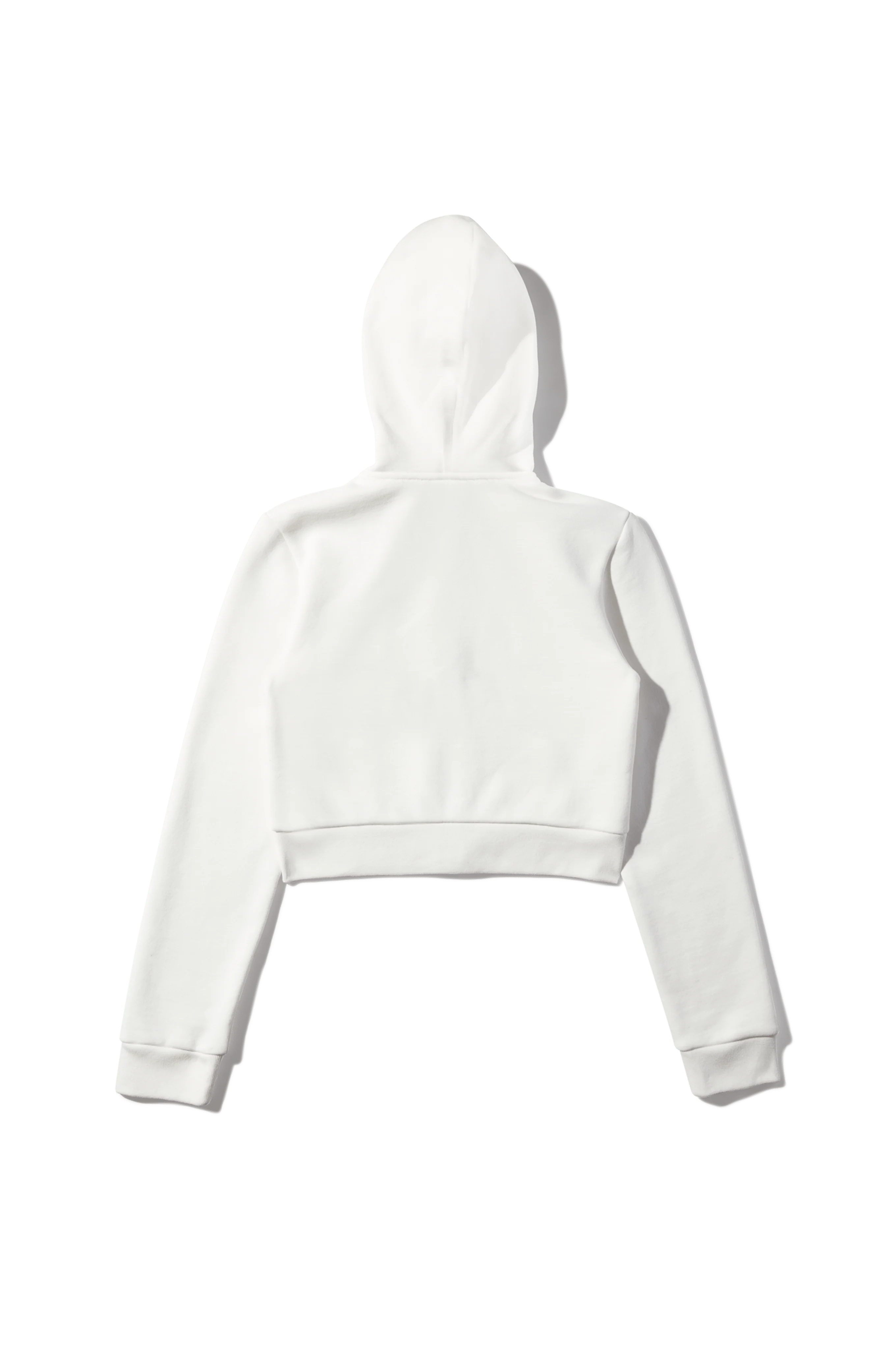 Cropped Full Zip Body Bag Hoodie - Image 13