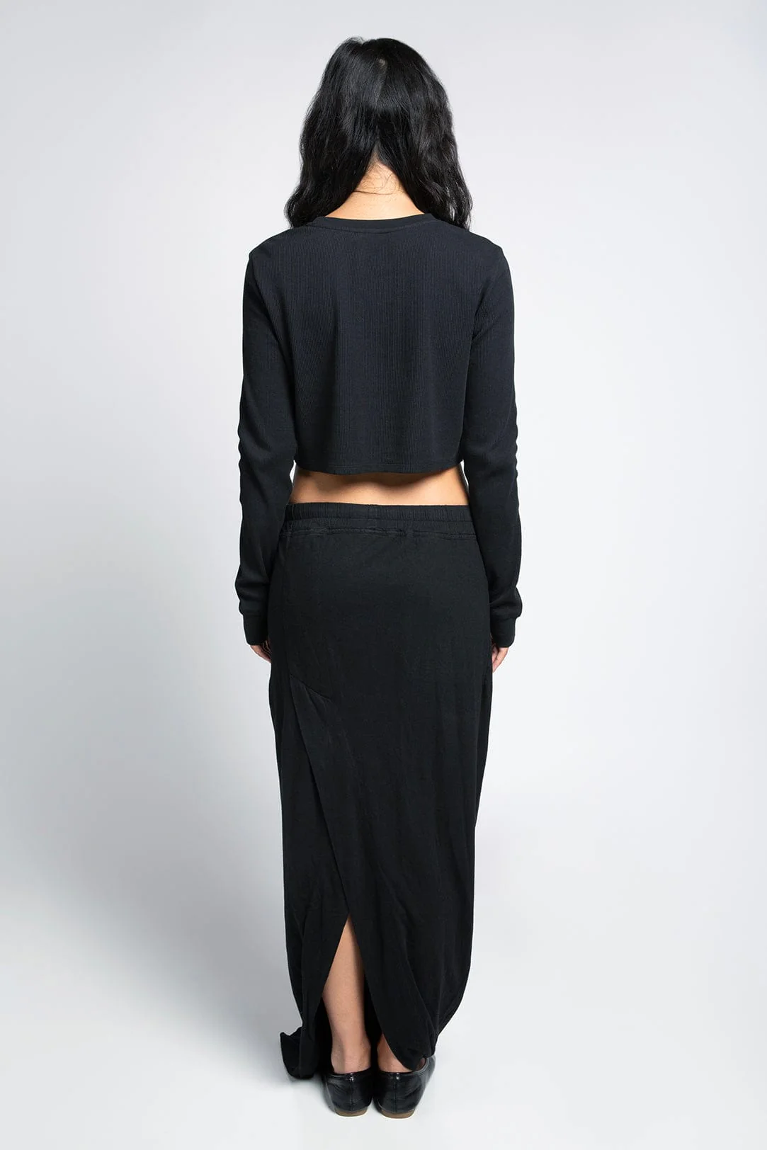 Cropped Thermal Longsleeve Tee - Image 5