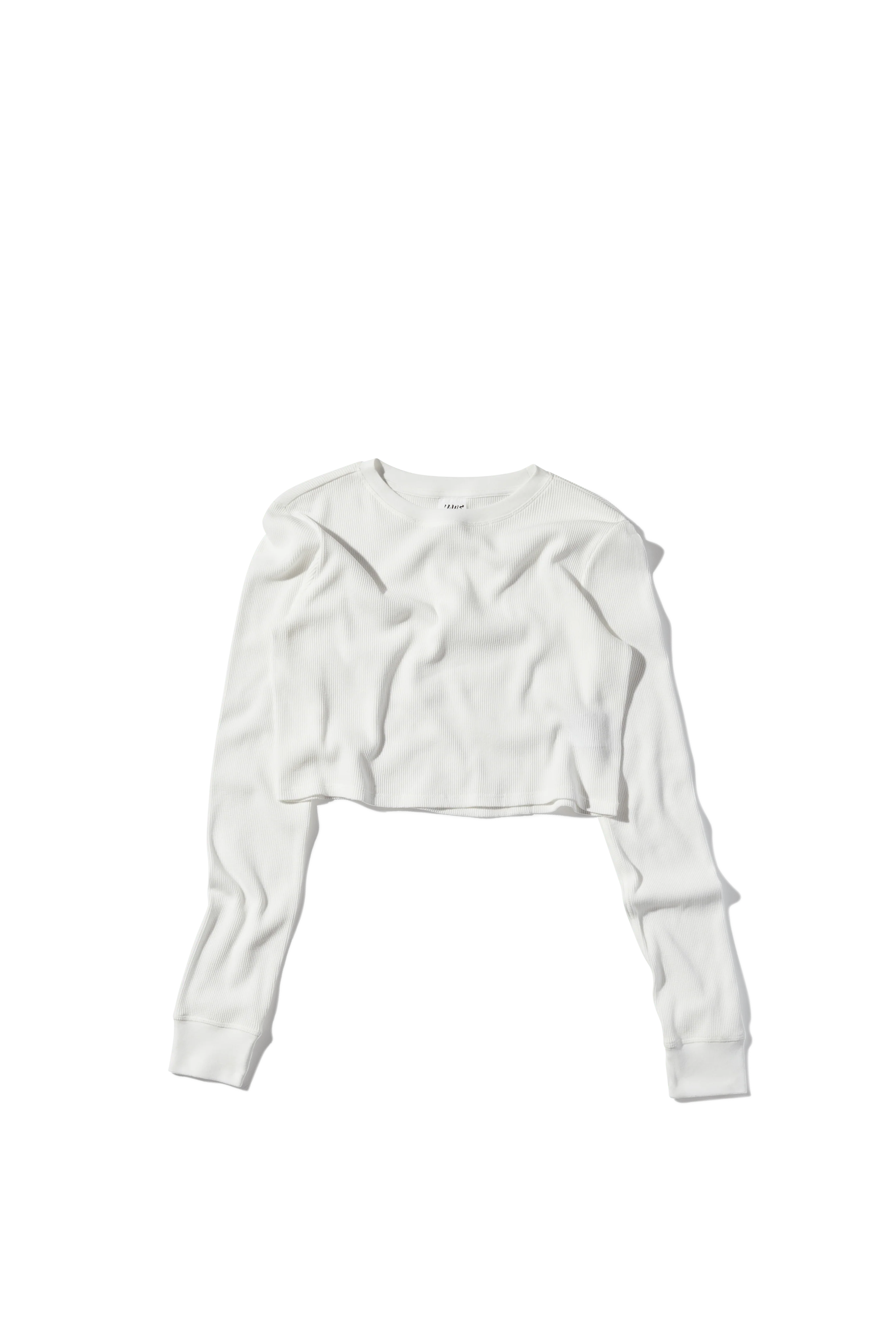 Cropped Thermal Longsleeve Tee - Image 8