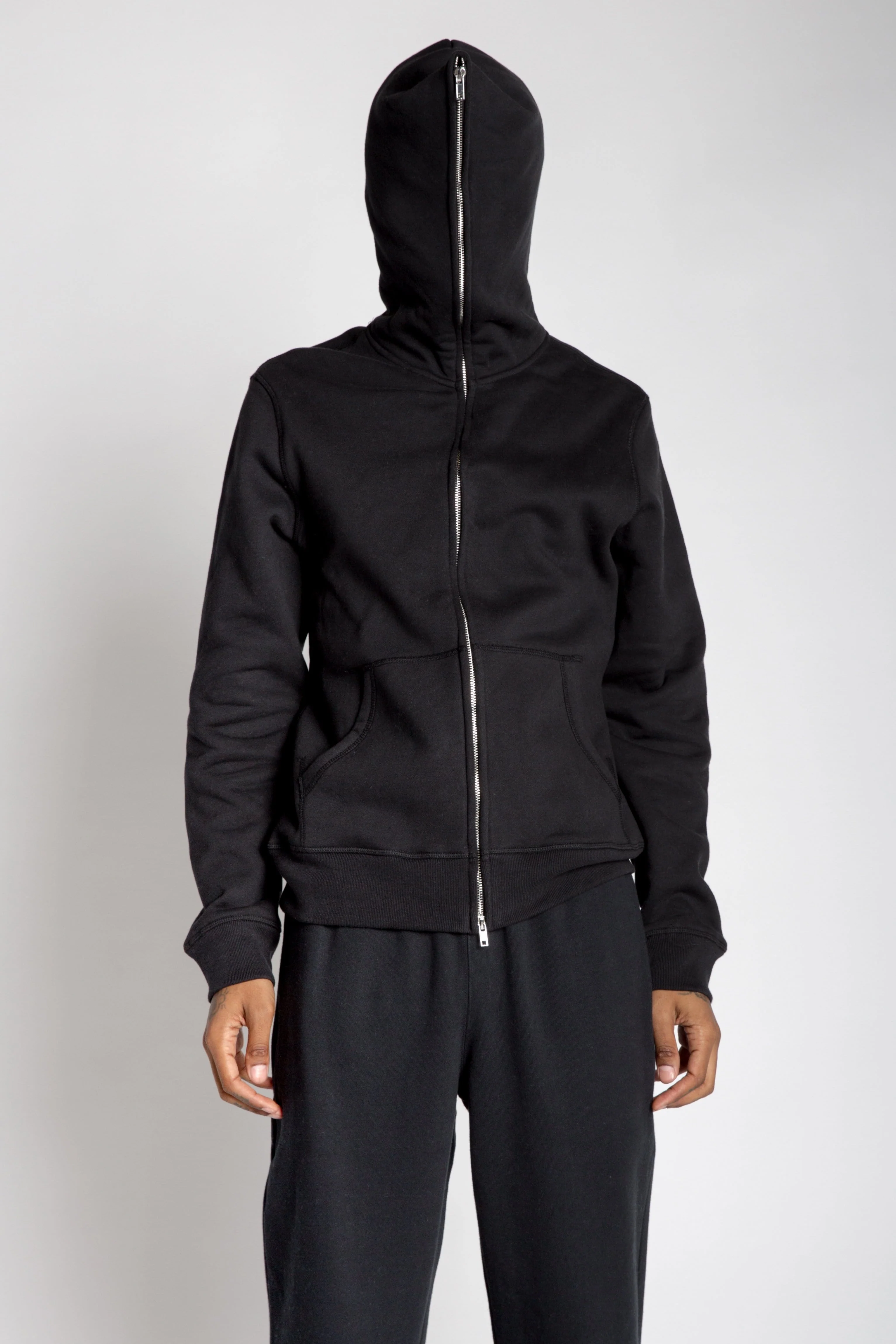 Full Zip Body Bag Hoodie - Image 9